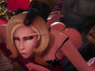 Monster mass compilation features 3d hentai action