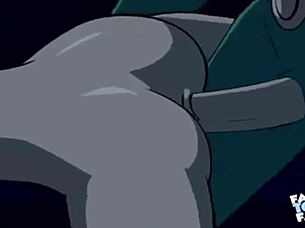 uhh, starfire n robin goin at it doggystyle... fixed sound tho!