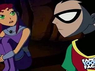 uhh, starfire n robin goin at it doggystyle... fixed sound tho!