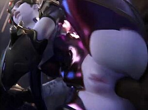 widowmaker from overwatch in 3d videos