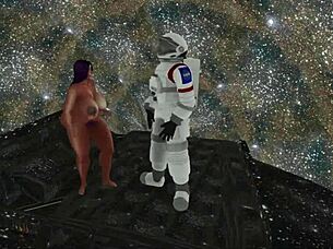 Quantum Lust: Big Tits and Hairy Pussy