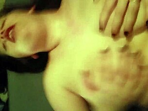 Oh wow, that hot redhead takes a huge cumshot!