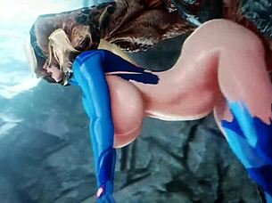 Monster mass compilation features 3d hentai action