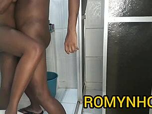 Black guy fucks hot cousin hard!