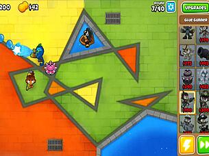 Btd6 gameplay in animated porn with Animemonkeys