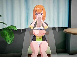 Sex with moaning yotsuba nakano - 3d hentai in cum, pussy, handjob, japanese hardcore sexy boobs action