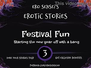 Enjoy festival fun with erotic audio for women at the party.