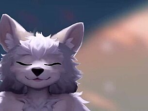 furry girl rides man in pov hentai