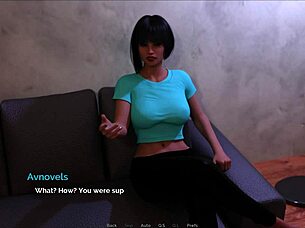 milf with big tits and ass dances seductively in shut up and dance 18