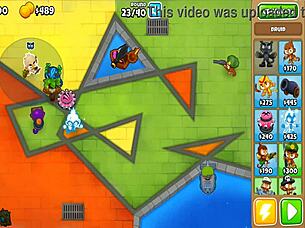 Btd6 gameplay in animated porn with Animemonkeys