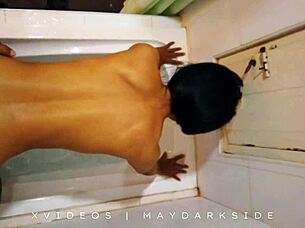 Passionate Bathroom Sex For Myanmar Couple