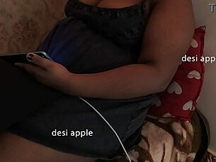 Desi India it girl with big tits in interview