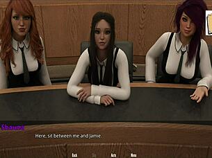 Female Fans From WVM 33 Flash Their Big Boobs At John In This Erotic Scene