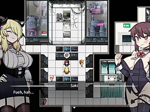 Corporate succubus part 4 in anime hentai game