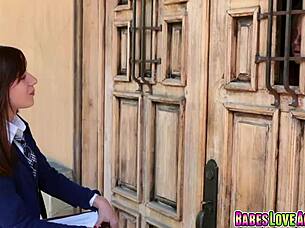 Audrey Holiday Sucks Guy's Whole Meat!