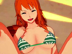 Nami's Tight Jeans Hide Her Horny Desires In One Piece.
