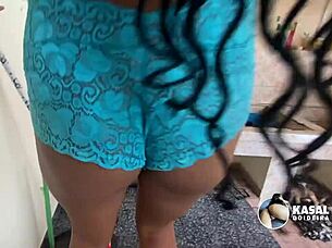 young housewife in panties at home 😜