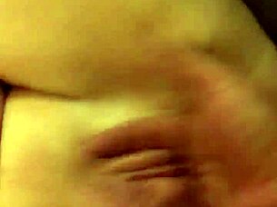 my friend's bbw wife getting wet and horny 😍