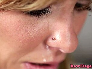 Euro Babe Gets Anally Creamed in Restaurant Kitchen After Rough Cunilingus and Doggystyle Fucking.