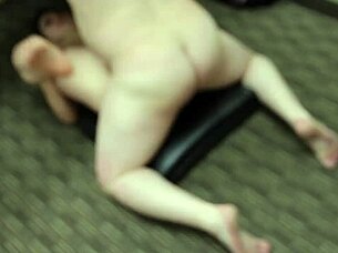 trinity in casting main 4, showing off her big tits