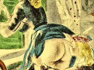 Vintage Erotic Drawings Tease with Subtle Hentai Charm in Every Stroke of Art.