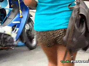 interracial pov sex with asian horny pussy