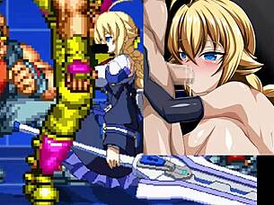 In mugen, brian battles es in an intense hentai sex fight