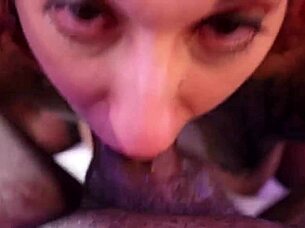 Gia Lovey Gags on My Cock Before Fucking