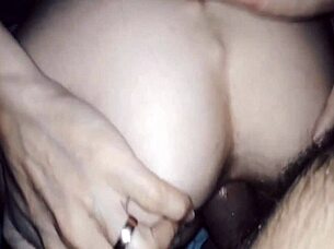 sexwife says, 'watch me get banged in our home video.' cuckold agrees.