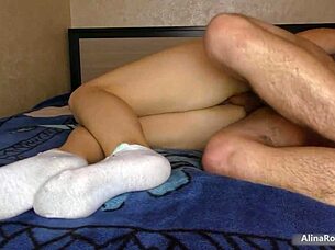 Did You Fuck the Tired Wife's Tight Pussy in White Socks?