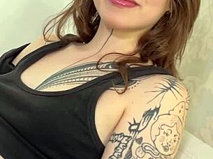 Hot Canadian blonde gives deep throat blowjob and swallows cum in pov