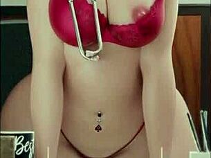 the doctor gets fucked in the hospital by her patient.