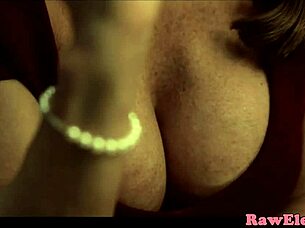 bigtit euro cougar rides roomservice dude in cowgirl