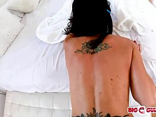 hot brunette milf alana cruise gives pov blowjob and gets pussy fucked