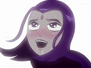 Extended tribute to teen's natural tits.