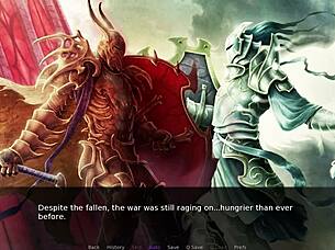 Lilith and Gabriel play with big tits and asses in a fucking scene.