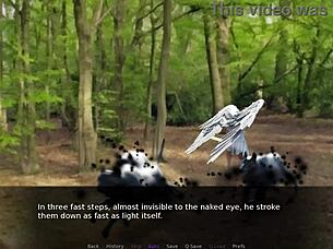 Lilith and Gabriel play with big tits and asses in a fucking scene.