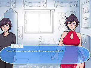 Slutty puppy with big tits and ass plays game in snow