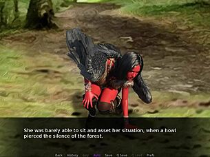 Lilith and Gabriel play with big tits and asses in a fucking scene.