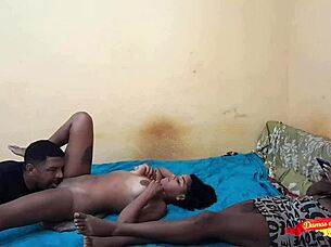 Passionate Fucking In Front Of Friend