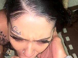 Trizzy Sucks Monster Cock Like A Princess