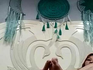 Dana Barzagli masturbatin alone with her small tits n big ass