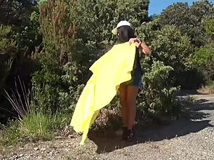 Suzie Q Squirts Outdoor with Dildo and Toys