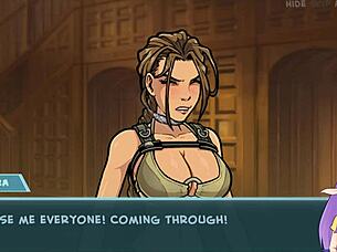 star chanel getting fucked from behind by lara in doggystyle