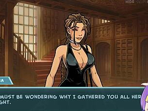 star chanel getting fucked from behind by lara in doggystyle