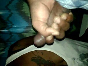 cheating ebony mom sucking big black cock homemade