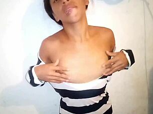 Feeling Ecstatic As Agathatey Twists Her Muscular Big Ass In Homemade Lesbian Poses Leading To Intense Orgasm