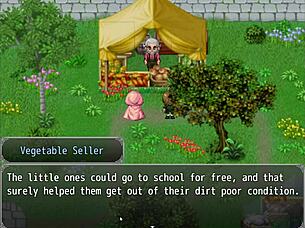 Henteria chronicles 3 part 2 eng game with pixel art no images or animated scenes.