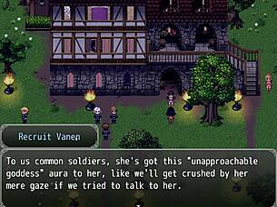 Henteria chronicles 3 part 2 eng game with pixel art no images or animated scenes.