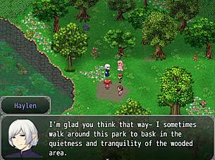 Henteria chronicles 3 part 2 eng game with pixel art no images or animated scenes.